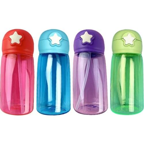Children Sport Bottle Water Bottle With Straw Kid Drinkware Boys And Girls Water Bottles Cups
