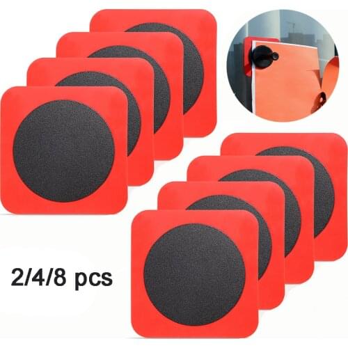 FOSHIO 2/4/8pcs Car Vinyl Cover Film Fixed Tools Window Tint Decal Magnet Holding Pads Carbon Wrap Adsorbed Sheet Auto Accessory