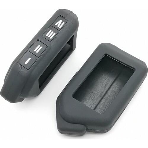Hot sale alarm silicone key case For Sher-khan Mobicar A Mobicar B Safety In Two Senses Car Alarm System Russian Version Fob