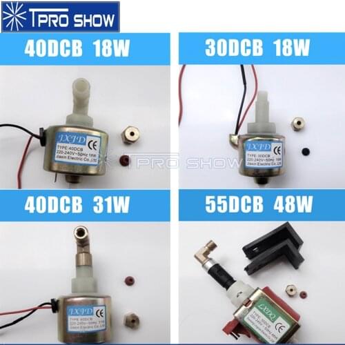 Oil Pump Fog Machine 220V Hazer Smoke Machine Stage Snow Maker Pump Part Stage Lighting Effect Accessorey 110V DIY 18W 31W 48W
