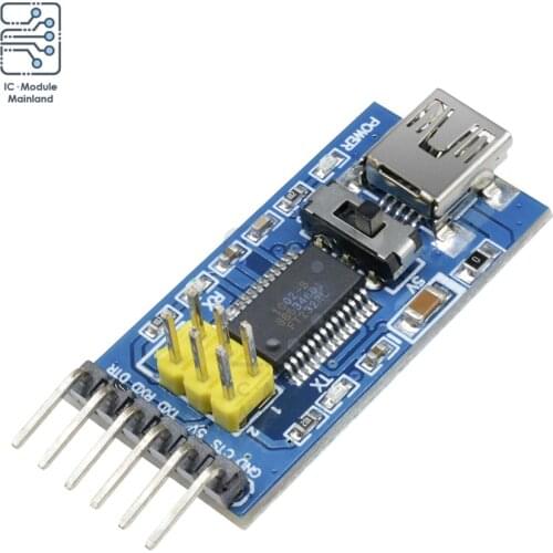 Mini USB Port FT232RL FT232 FTDI USB 3.3V 5.5V to TTL Serial IC Adapter Converter Module for arduino TO 232 USB to TTL