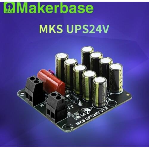 Makerbase MKS UPS 24V Module 3D Printer Parts For DC 24V Power Outage Detection Lift Z axis To Protect Model