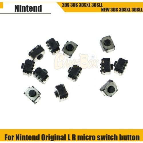 Original new micro switch LR switch button for 2ds 3DS 3DSXL 3DSLL new 3ds 3dsxl ll Switch Button