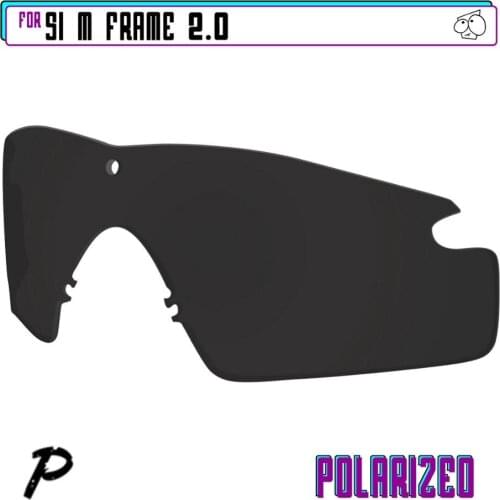 EZReplace Polarized Replacement Lenses for - Oakley Si M Frame 2.0 Sunglasses - Black P