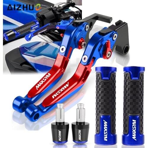 Motorcycle CNC Brake Clutch Levers FOR SYM MAXSYM 400i 600i MAX 400 600 ALLYEARE Handle Bar Hand Grips Ends Handbrake Handlebar