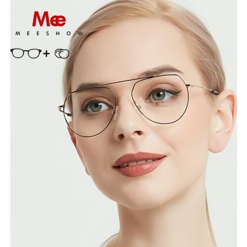 Titanium Alloy prescription glasses womens glasses vintage preogressive men retro glasses spectacle frame 1813