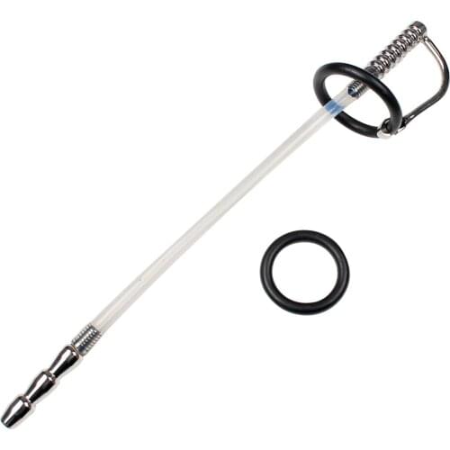 Urethral Prince Stretching Sex Toys for Men Gay Chastity Catheter Sounding Penis Plug Fetish Penis Ring Male Masturbation