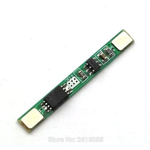 1S 3.7V 3A li-ion BMS PCM battery protection board pcm for 18650 lithium ion li battery