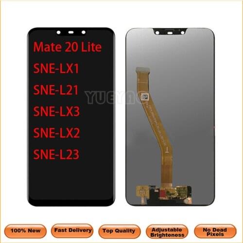 2340*1080 6.3" AAA Quality LCD With Frame For HUAWEI Mate 20 Lite Lcd Display Screen For Mate 20 Lite Screen SNE-LX1 SNE-L21 L23