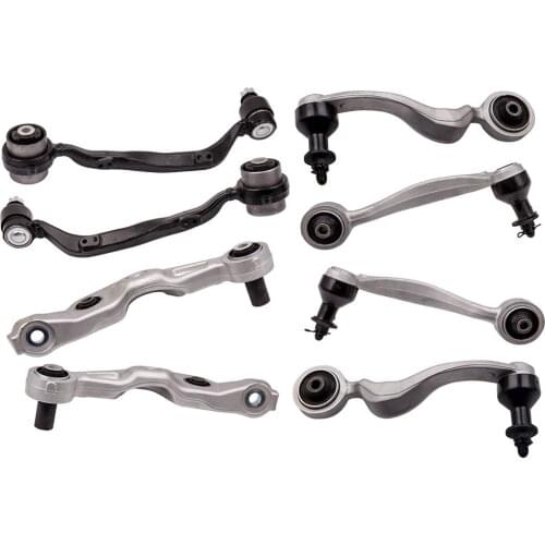 8 Pcs Upper & Lower Control Arm w/Bushings for Lexus LS460 RWD 2009-2015 LH RH