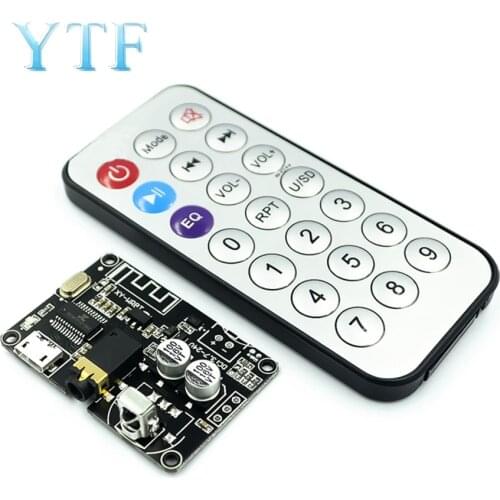 Bluetooth 5.0 Bluetooth stereo audio decoder board modules wide voltage adjustable volume speaker amplifier XY-WRBT