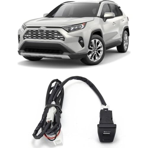 Central Control Position QC3.0 Car Charger For Toyota RAV4 2019 2020 5th Lossless Upgrade Auto Accessories Car Charger QC3.0