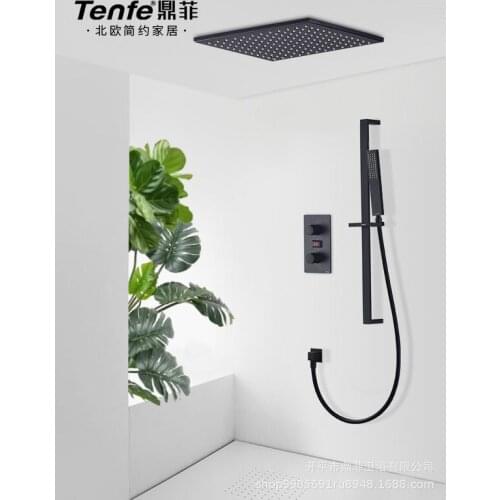 Ding Fei Constant Temperature Number Refined Copper Concealed Tent Embed Wall Type Shower Shower Suit Suspended Ceiling Attract