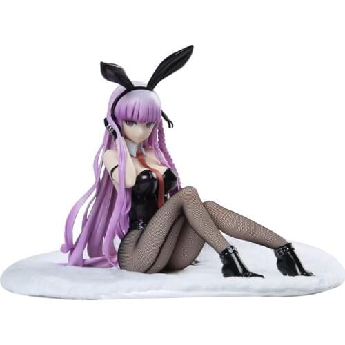 B-Style Danganronpa Kirigiri Kyouko soft body Bunny girl FREEing Sexy Girls Anime PVC Action Figure Figurine Model Toys T30