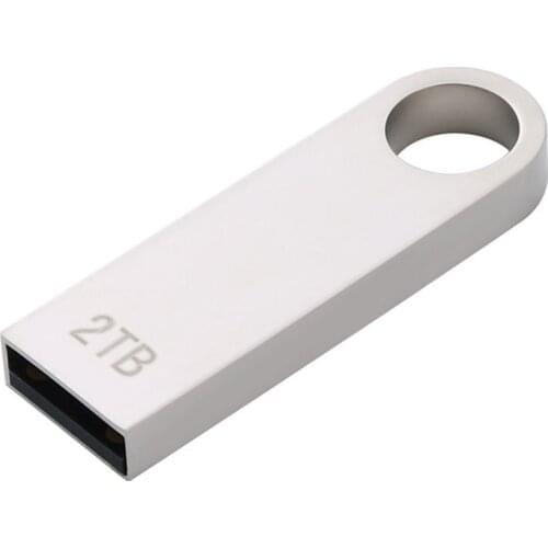 Metal Mini Positive Circle Small And Exquisite Stainless Steel U Disk Smith Work Music Usb Flash Drive Portable Key Ring