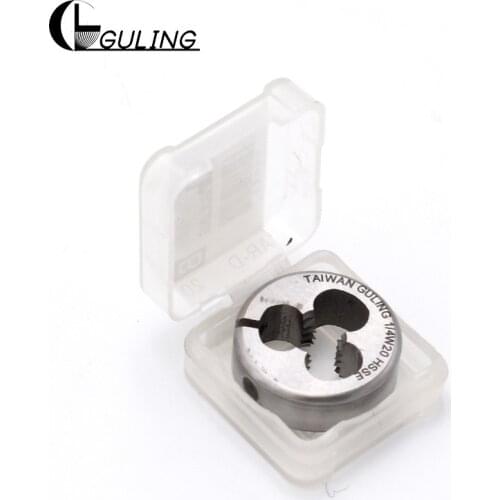 GULING HSSE Withworth thread dies suit BSW 1/8 -40 5/32 3/16 -24 7/32-24 1/4 -20 5/16 -18 3/8 -16 1/2-12 for Stainless steel