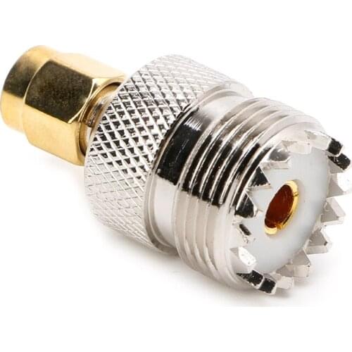 SMA Male To UHF Female RF Coaxial Connector Adapter SO-239 SO239