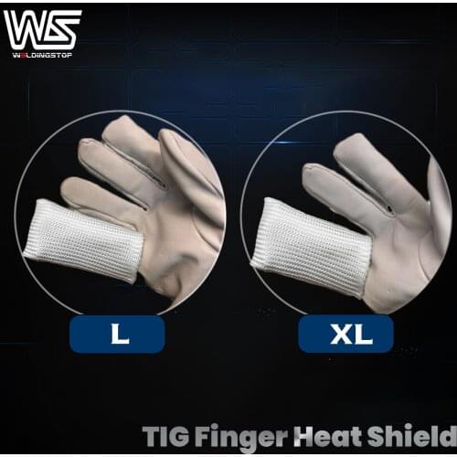 TIG Finger Heat Shield Cover Guard Heat Protection X /XL for TIG Welding Tips Glove