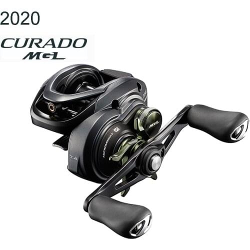 2020 Original SHIMANO CURADO MGL Fishing Wheel 70HG 70XG 71HG 71XG Left Right Handed MICROMODULE GEAR HAGANE Body Fishing Reels