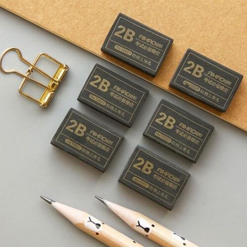 2B Pencils Eraser Sketch Drawing Eraser Rubber Pencil Eraser Office School Supplies K92C