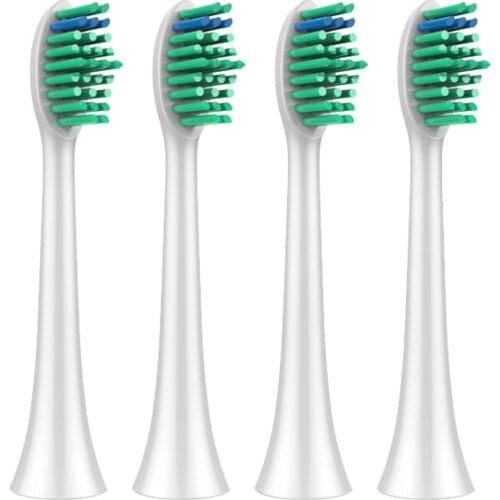 4pcslot Replacement Toothbrush Heads For nbhbj HX6014-P DiamondClean HydroClean BlackElectric Tooth Brush Heads