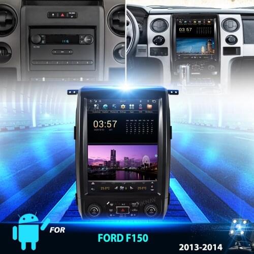 2din Car Radio for Ford F150 2013-2014 Android Head Unit Stereo Receiver DVD Multimedia Player Touch Screen Auto GPS Navi