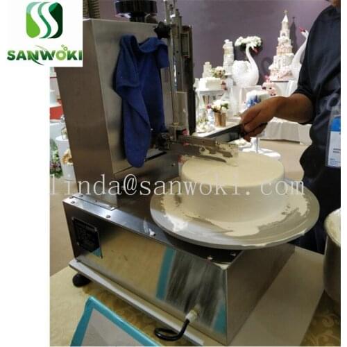 Automatic cake cream painter cream cake maker machine cake cream machine cake smear machine cream cake forming machine