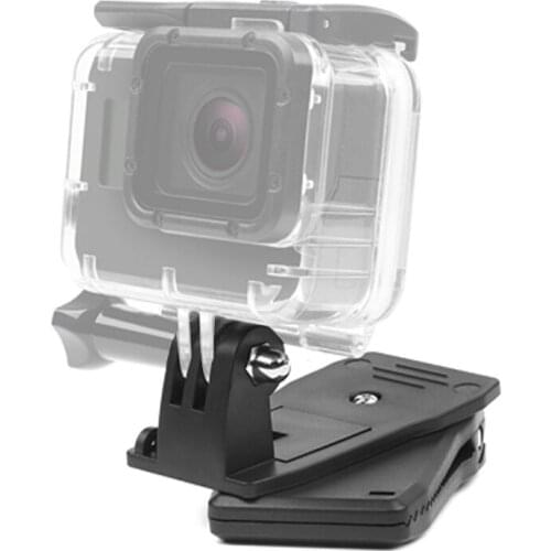 360 Degree Rotation Quick Release Cap Backpack Clip Fast Clamp Mount for Gopro Hero 9 8 7 6 5 4 SJCAM Yi 4Kfor dji osmo Camera