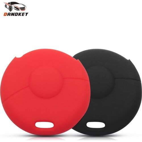 Dandkey Silicone Case Soft Gel Rubber Case Cover For Mercedes Benz Cabrio City-Coupe Premium Crossblade Car Key Case