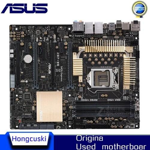 For ASUS Z97-WS original motherboard Socket LGA 1150 DDR3 Z97 SATA3 USB3.0 Desktop Motherboard