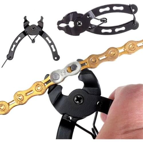 Mini Bike Chain Quick Link Tool With Hook Up MTB Road Cycling Chain Clamp Multi Link Plier Magic Buckle Bicycle Tool Kit