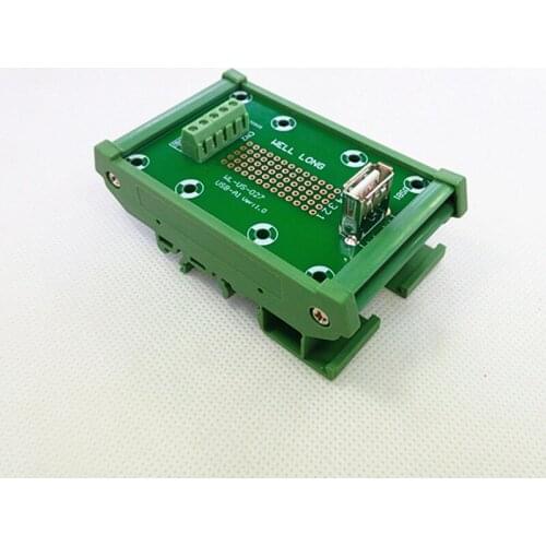 USB Type A Vertical Jack Module Board