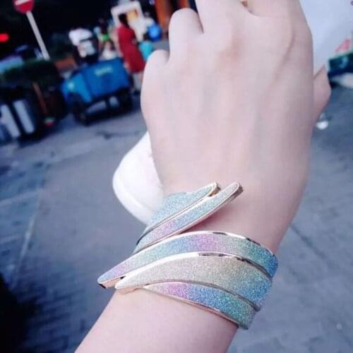 YADA Gifts Punk Design Alloy Wing Cuff Bracelets&Bangles For Women Creative Bracelets Crystal Jewelry Pulseras Mujer BT200393