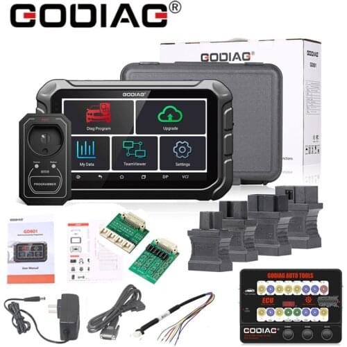 GODIAG GD801 DP PLUS Key Programmer for ABS EPB TPMS Battery SAS Diagnostic Tool For Maruti/Mahindra/TATA/Proton IMMO Function