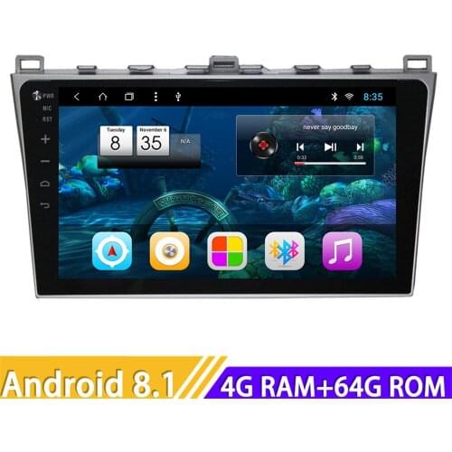 Roadlover Android 8.1 Car PC Autoradio Player For Mazda Core-wing 2010 Stereo GPS Navigation Automagnitol 2 Din Video MP3 NO DVD