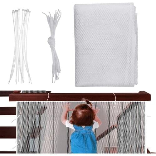 Children Safety Net Infant Fence Railing Stairs Balcony Mesh Protecting Safety Child Railnet Net Pet Guard Infant Stair Mesh