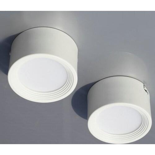 Free Shipping 3W 5W 6W 10W 15W COB LED Downlight High Lumens 100lm/W, Warm White/Cold White, CE & RoHS Certified