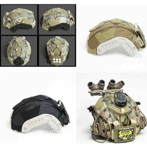 FMA Tactical Maritime Helmet Cover Skin Weight Pouch Bag Elastic Battery Holder