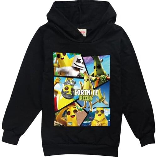 Fortnites Clothes Fortress Night Spring Autumn Long-Sleeve Suit Hoodie Girls' Shirt Sweater Girl Fall Clothes 2020 Tops Gifts