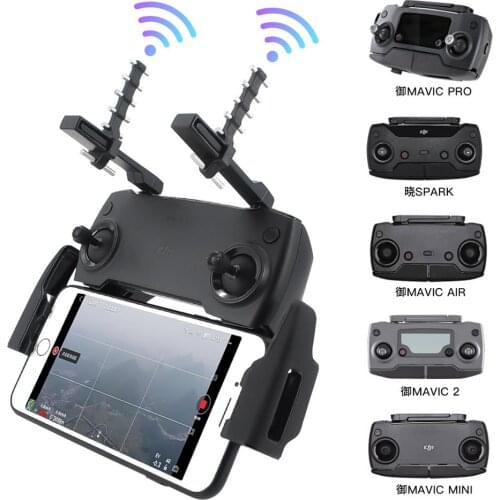 2.4G 5.8G Yagi-Uda Antenna Signal Booster Range Amplifier Extender For DJI Mavic Air 2/Spark/Mavic Air/Mavic 2/Mini Controller