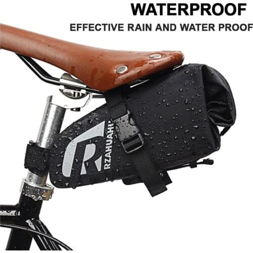 Bike Bags Waterproof Bicycle Saddle Bag Seat Tail Rear Pouch Bag Riding Storage Saddle Bag Cycling Accessories