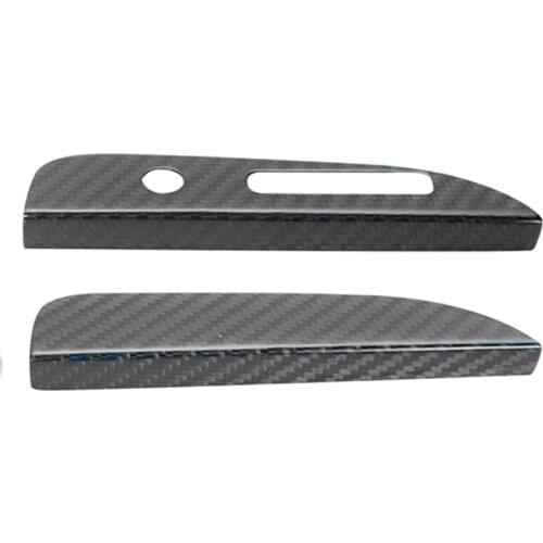 For Ford Mustang Interior Gear Shift Box Panel Cover Trim 100% Real Carbon Fiber