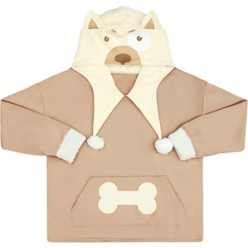 Women Hooded Sweatsirts 2020 Autumn Winter Long Sleeve Hoodies Korean Sweet Style Cartoon Print Funny Pullver Tracksuits