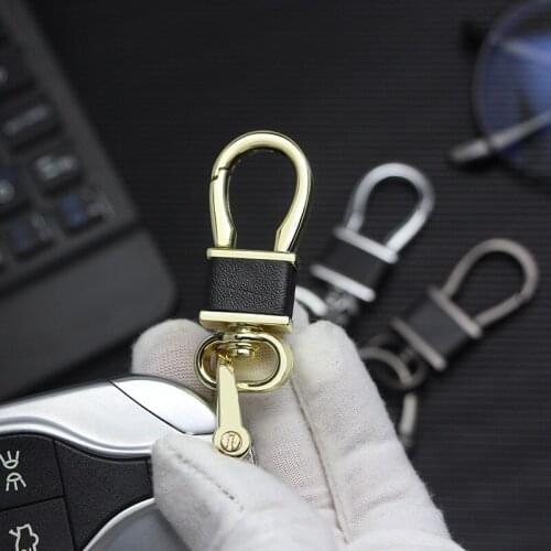 Women Men Fashion Keyrings Horseshoe Buckle Car Key Ring Chain For CHEVROLET CITROEN DAEWOO DAIHATSU DODGE FIAT FORD HONDA HAVAL