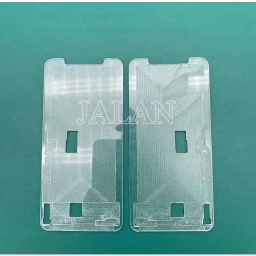 1pcs YMJ mold Unbent flex plastic pary for iphone 7 8 x xs xs-max xr LCD display screen unbent flex laminating cleaning glue