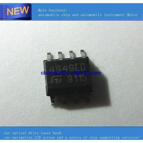 10PCS/LOT 8pin 4949ED L4949ED car ECU chip for Mercedes-Benz steer lock module ELV chip eight feet