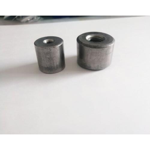 2pcs/lot meteal base for assemble hard washer toy eyes nose joint findings--size option