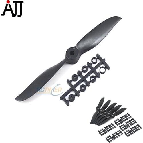 5pcs/bag Rctimer 8x4 8040 Precision Sport Propeller with Shaft Adaptation Black Color Pro 5*8x4E
