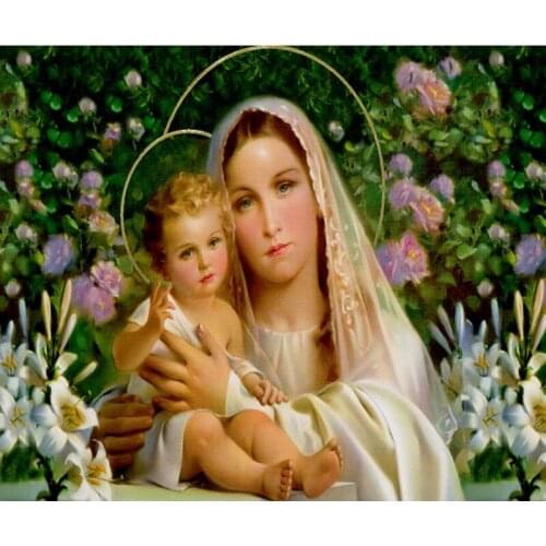 5D DIY Diamond Painting Women Angle Icons Diamond Embroidery Picture of Resin Cross Stitch Full Resin Diamond Mosaic Home Decor