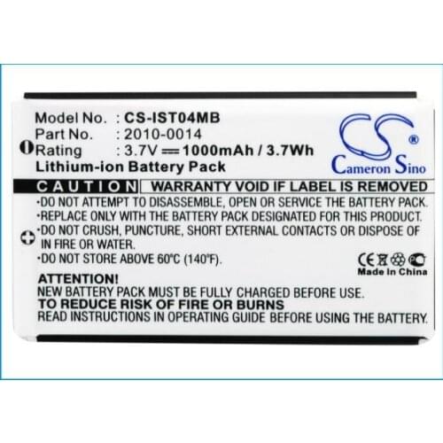 Cameron Sino 1000mAh battery for IRIS ST4ex 2010-0014 Medical Battery